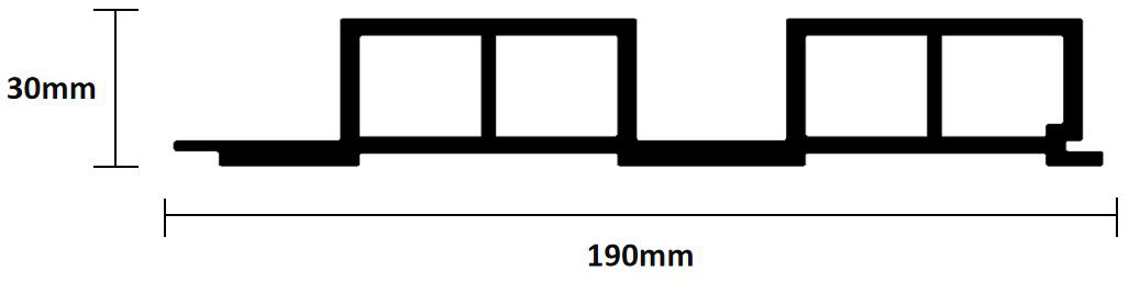 Laminated WPC Wall Panel(图1)