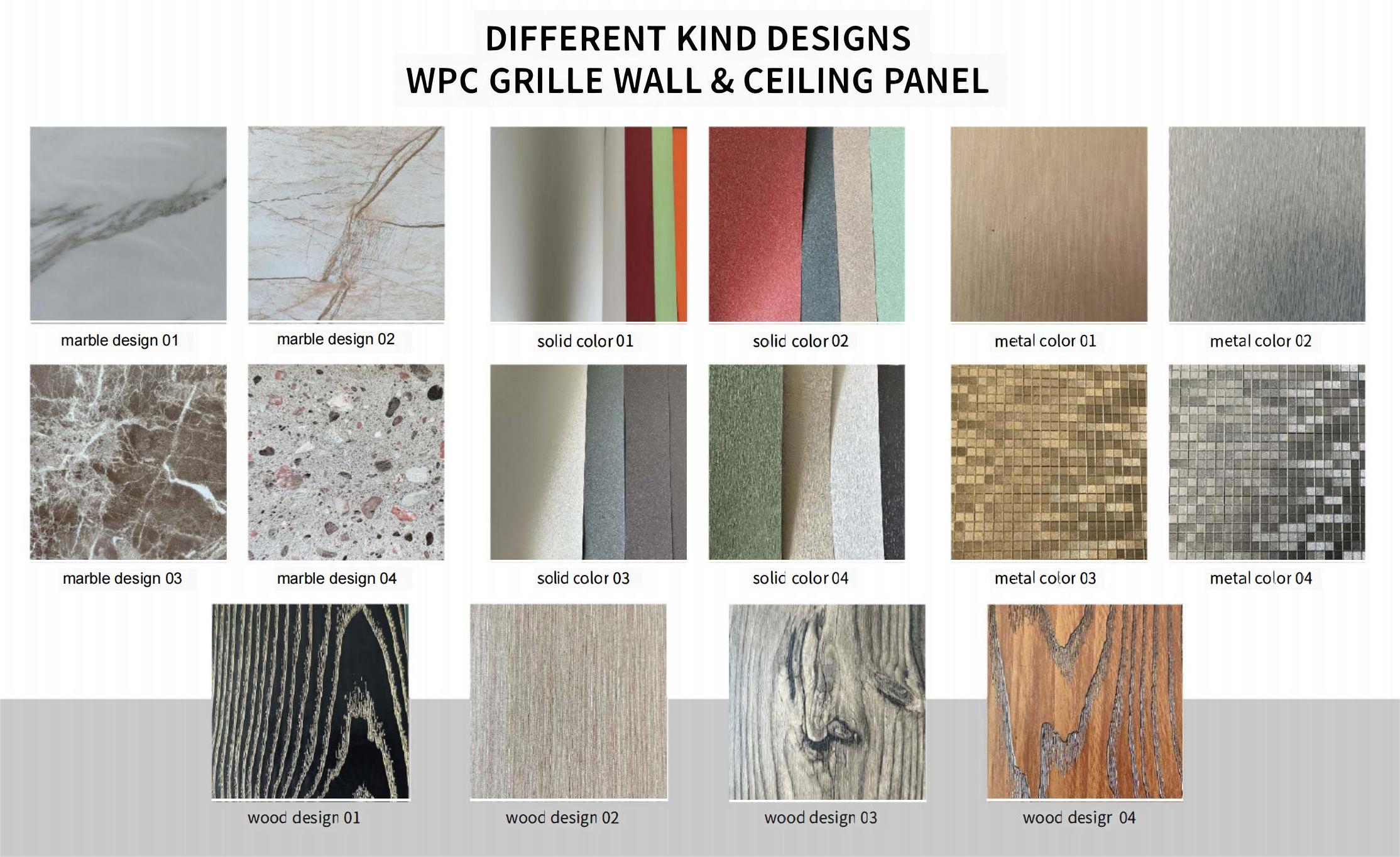 Wood Plastic Composit Panel Wall Panel(图2)